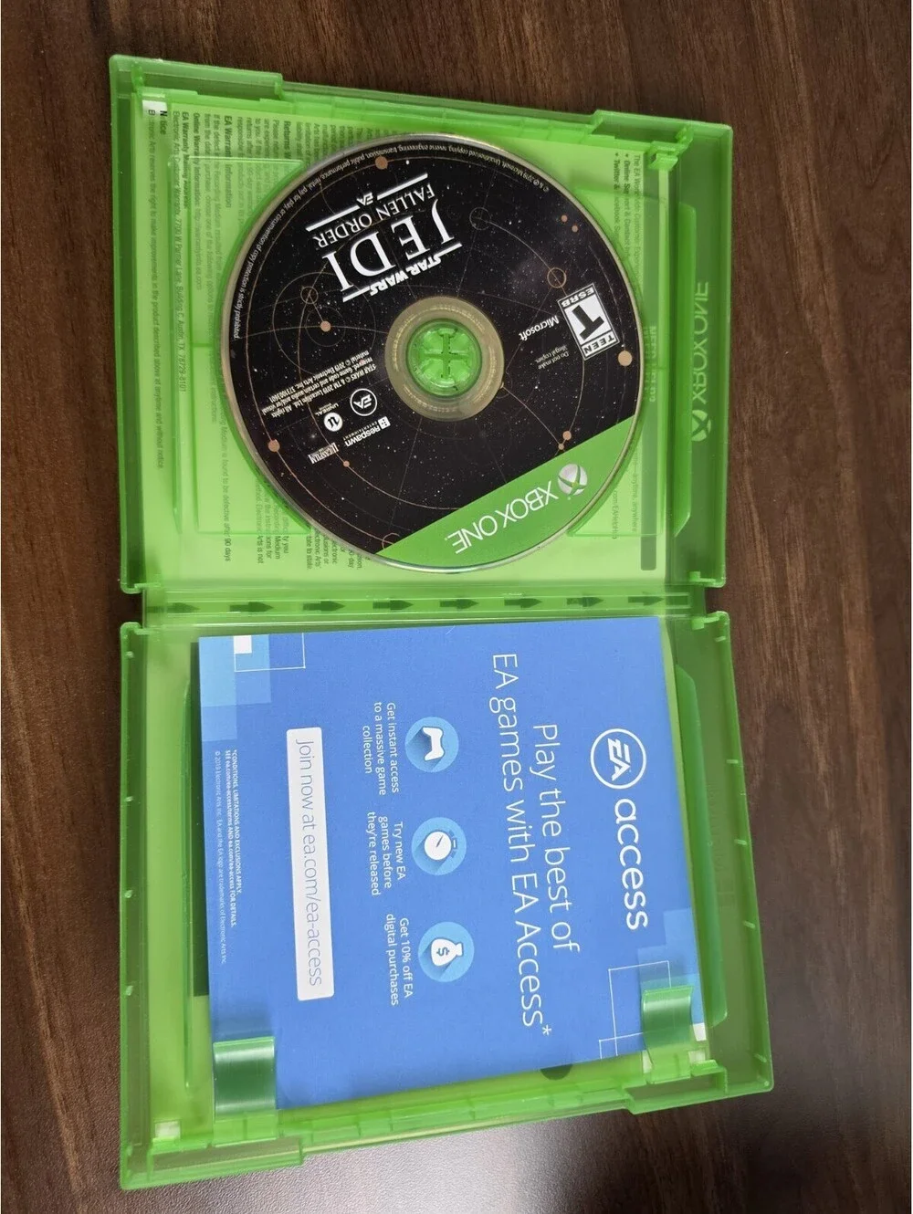 Electronic Arts Star Wars Jedi: Fallen Order Xbox One T 2019 HDR Disc Case